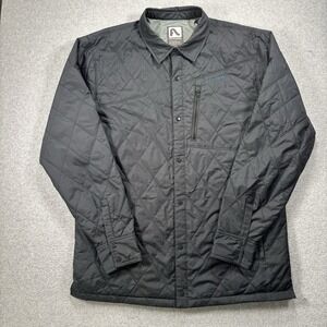 Flylow Jim Jacket Insulated Snap Up Men's Jacket Large Black